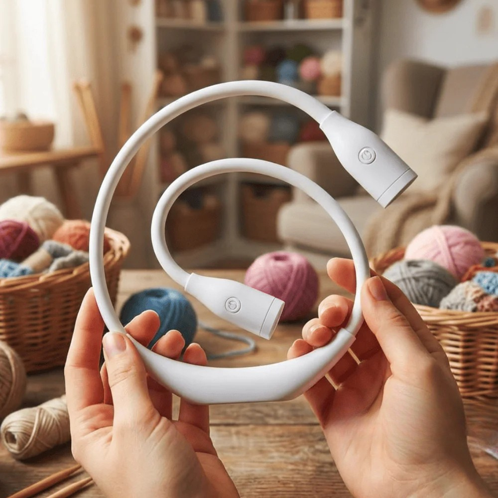 Lampada LED da Collo โ Ideale per Lettura, Fai-da-Te e Lavori di Precisione